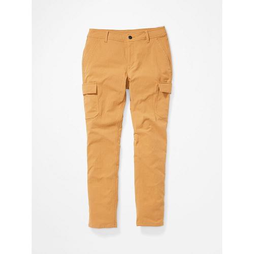 Marmot Tavani Cargo Pants - Womens Hiking Pants Yellow CA1892073 Canada